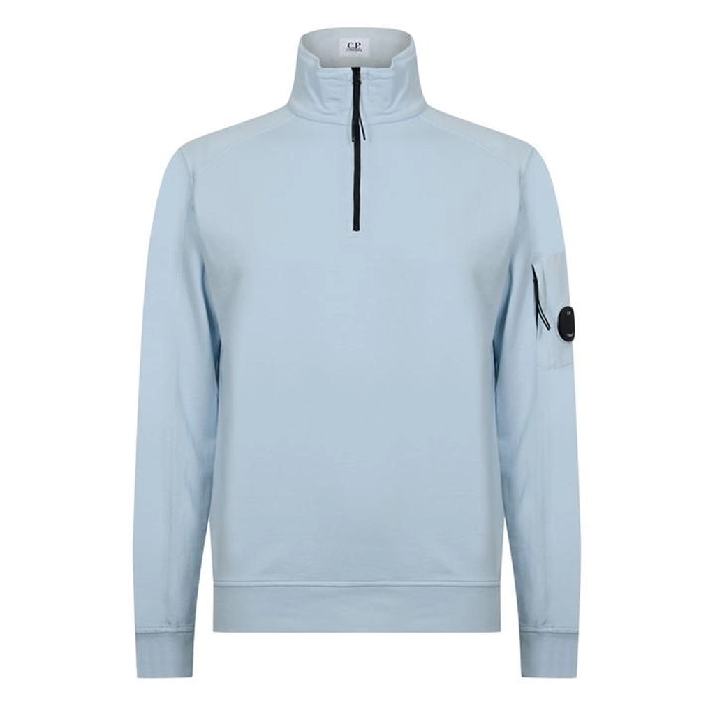CP Company Sweatshirts - Polo Collar - Blue